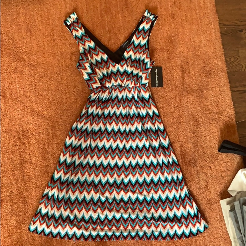 Fun chevron print dress